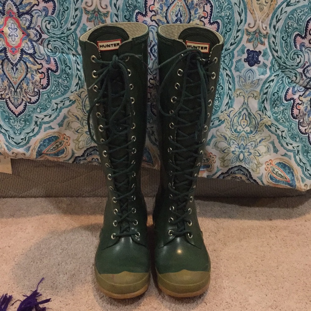 Hunter rain boots